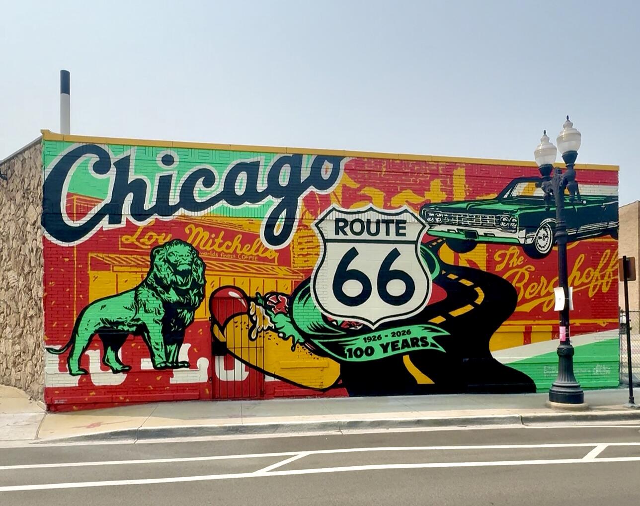 Route 66 Road Sign